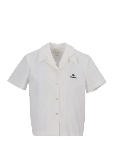 Shushu Double Layered Collar Shirt In Neutral