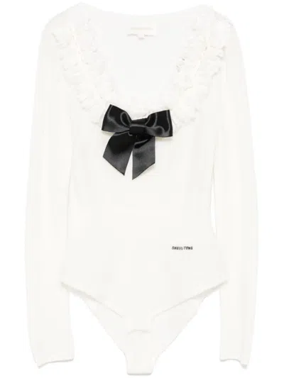 SHUSHU-TONG BOW-DETAILED BODYSUIT