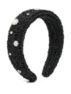 Shushu-tong Braided Headband In Brown