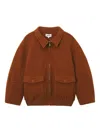 Shushu-tong Button Pocket Jacket In Orange