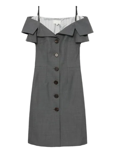 SHUSHU-TONG BUTTON-UP DRESS