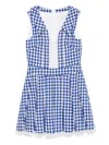 Shushu-tong Checked Dress