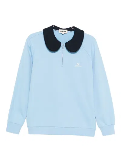 Shushu-tong Cotton Sweatshirt In Blue
