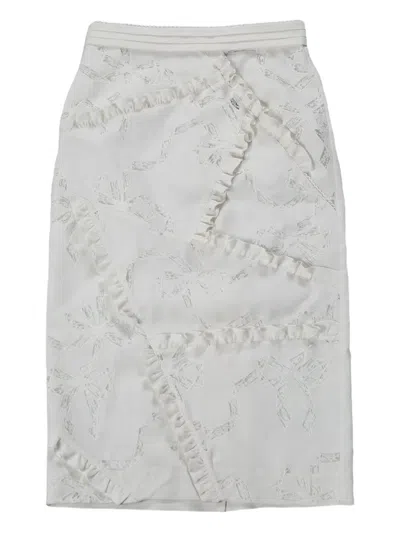 Shushu-tong Cut-out Skirt