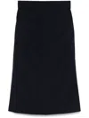 Shushu-tong Layered Skirt In Blau