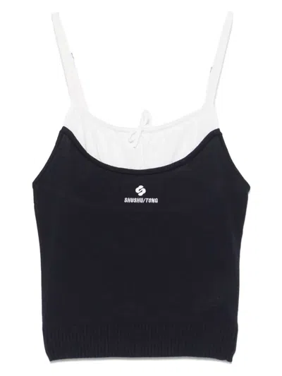 SHUSHU-TONG FINE-KNIT TANK TOP