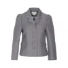 Shushu-tong Single-breasted Blazer In Gray