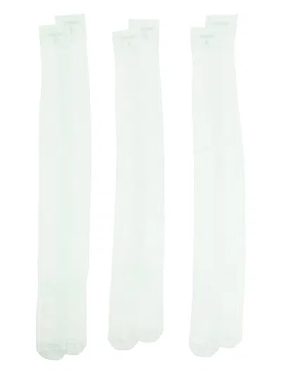 Shushu-tong Logo-print Socks (set Of 3)