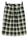 Shushu-tong Plaid Shirt In Green