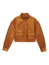 Shushu-tong Pocket Jacket In Brown