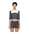 Shushu-tong Round-neck Blouse In Black