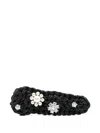 Shushu-tong Rubber Band Hair Clip In Black