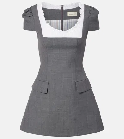 Shushu-tong Minikleid In Gray