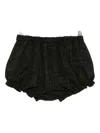 Shushu-tong Ruffled Shorts In Black