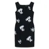 Shushu-tong Embellished Wool And Silk-blend Top In Blue