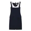 Shushu-tong Ruffled Pocket Mini Dress In Multi