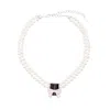 Shushu-tong X Yvmin Bow-pendant Necklace