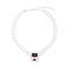 Shushu-tong X Yvmin Bow-pendant Necklace