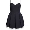 Shushu-tong Pleated Mini Dress In Blue