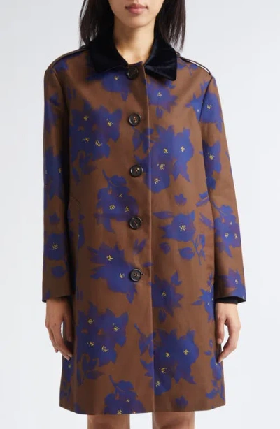 Shushu-tong Shushu/tong Satin Collar Longline Coat In Multi