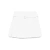 Shushu-tong Pleated Mini Skirt In White