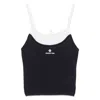Shushu-tong Patchwork Knit Camisole In Multicolor