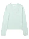 Shop Shushu-tong Silk-cashmere Jumper In 绿色