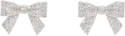 Shushu-tong Silver Yvmin Edition Pavé Bowknot Earrings