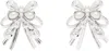 Shushu-tong Silver Yvmin Edition Pearl Butterfly Flower Curly Hair Earrings In Sliver