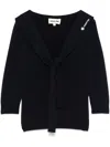Shushu-tong Sleeve-detail Sweater In Blau