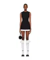 Shushu-tong Black Slim-fit Minidress In Black