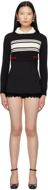 Shushu-tong Ssense Exclusive Black Shorts In Ut152ba100