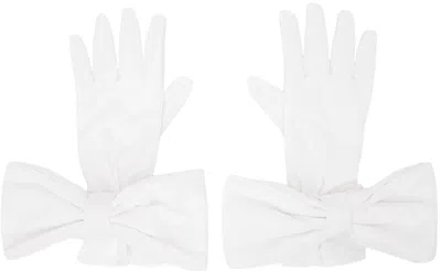 Shushu-tong Ssense Exclusive White Gloves
