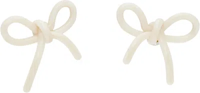 Shushu-tong Ssense Exclusive Yvmin Edition Bow Earrings
