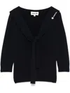 Shushu-tong Sleeve-detail Sweater In Blue