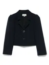 Shushu-tong Wool-blend Blazer In Blue