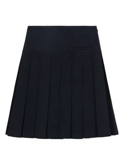 SHUSHU-TONG WOOL-SILK SKIRT