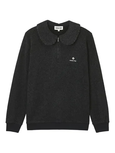 Shushu-tong Zip-up Sweatshirt In Gray