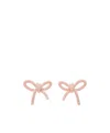 Shushu-tong Bow Earrings In Pattern