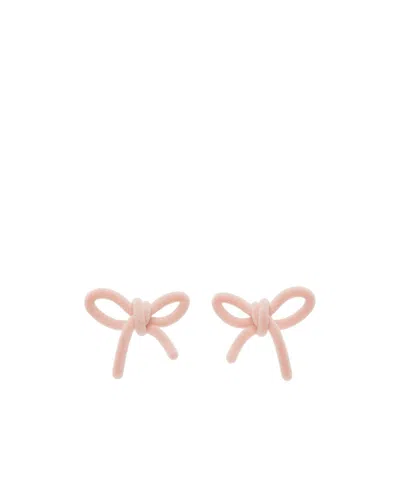 Shushu-tong Bow Earrings In Pattern