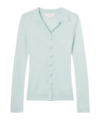 Shushu-tong Button-down Knitwear In Blue