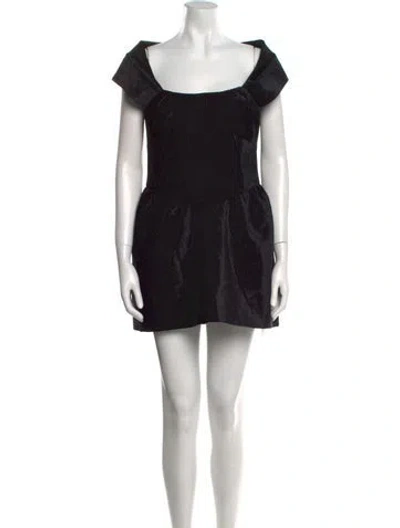 Pre-owned Shushu-tong Corduroy Mini Dress W/ Tags In Black