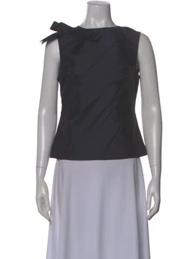Pre-owned Shushu-tong Crew Neck Sleeveless Top In Gray