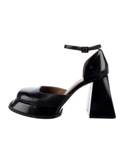 Pre-owned Shushu-tong D'orsay Pumps In Black
