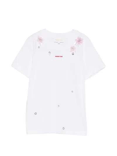 Shushu-tong Short-sleeved T-shirt In White