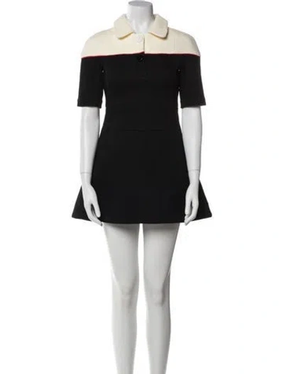 Pre-owned Shushu-tong Mini Dress In Black
