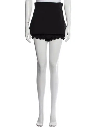 Pre-owned Shushu-tong Mini Shorts In Black