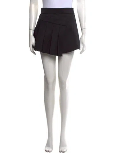 Pre-owned Shushu-tong Mini Shorts In Black