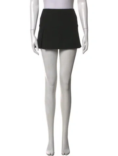 Pre-owned Shushu-tong Mini Skirt In Black