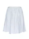 PLEATED MIDI SKIRT